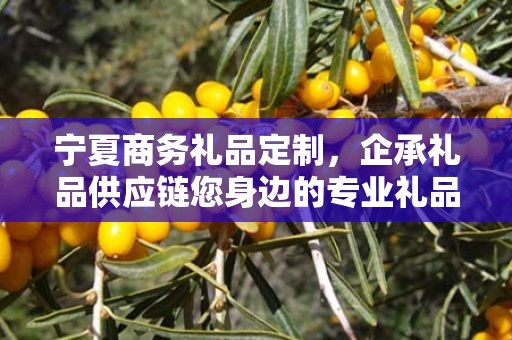 宁夏商务礼品定制，企承礼品供应链您身边的专业礼品定制公司